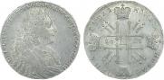 1 рубль 1728 года