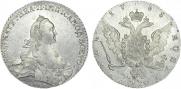 1 rouble 1768 year