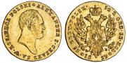 25 złotych 1819 year