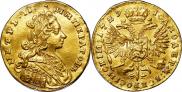 1 ducat 1729 year