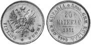 20 markkaa 1911 year