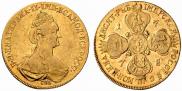 10 рублей 1778 года