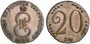 20 kopecks 1787 year