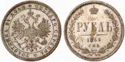 1 рубль 1864 года