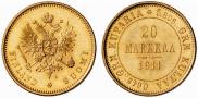 20 markkaa 1911 year