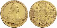 10 roubles 1769 year