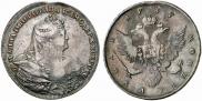 1 рубль 1737 года