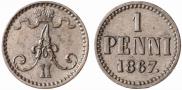 1 penni 1867 year