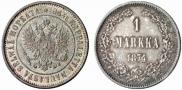 1 markka 1874 year