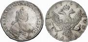 1 рубль 1744 года