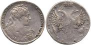 1 rouble 1731 year