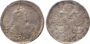 1 rouble 1737 year