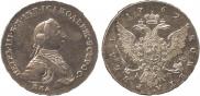 1 рубль 1762 года