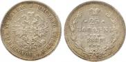 25 копеек 1880 года