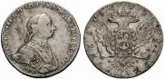 1 rouble 1762 year
