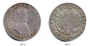 1 rouble 1704 year