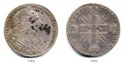 1 rouble 1727 year