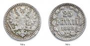 25 pennia 1868 year