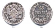 25 пенни 1869 года