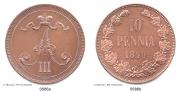 10 pennia 1890 year