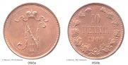 10 pennia 1900 year