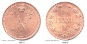10 pennia 1909 year