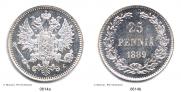 25 пенни 1889 года