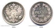 50 pennia 1891 year