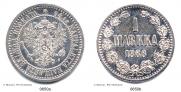 1 markka 1866 year