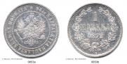 1 markka 1872 year