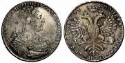 1 rouble 1727 year