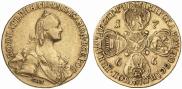 10 roubles 1766 year