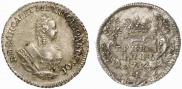 Grivennik 1742 year