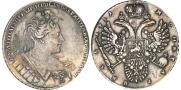 1 rouble 1731 year