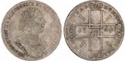 1 rouble 1724 year