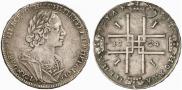 1 рубль 1724 года