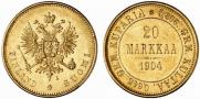 20 markkaa 1904 year