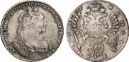 1 rouble 1737 year