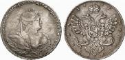 1 рубль 1737 года