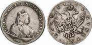 1 rouble 1744 year