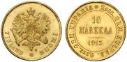 10 markkaa 1913 year