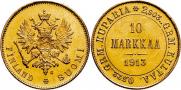 10 markkaa 1913 year