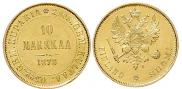 10 markkaa 1878 year