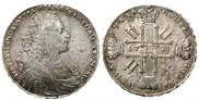 1 рубль 1728 года