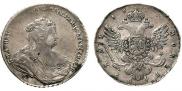 1 rouble 1738 year