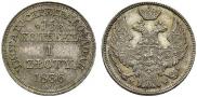 15 копеек - 1 злотый 1836 года
