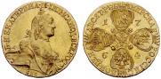 10 roubles 1764 year