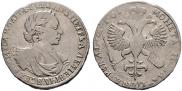 1 rouble 1719 year