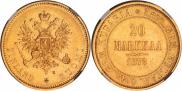 20 марок 1879 года