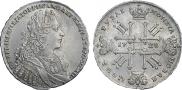 1 рубль 1728 года